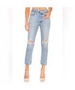 Agolde Riley High Rise Straight Crop in Blitz Size 26 - $67.68 CAD
