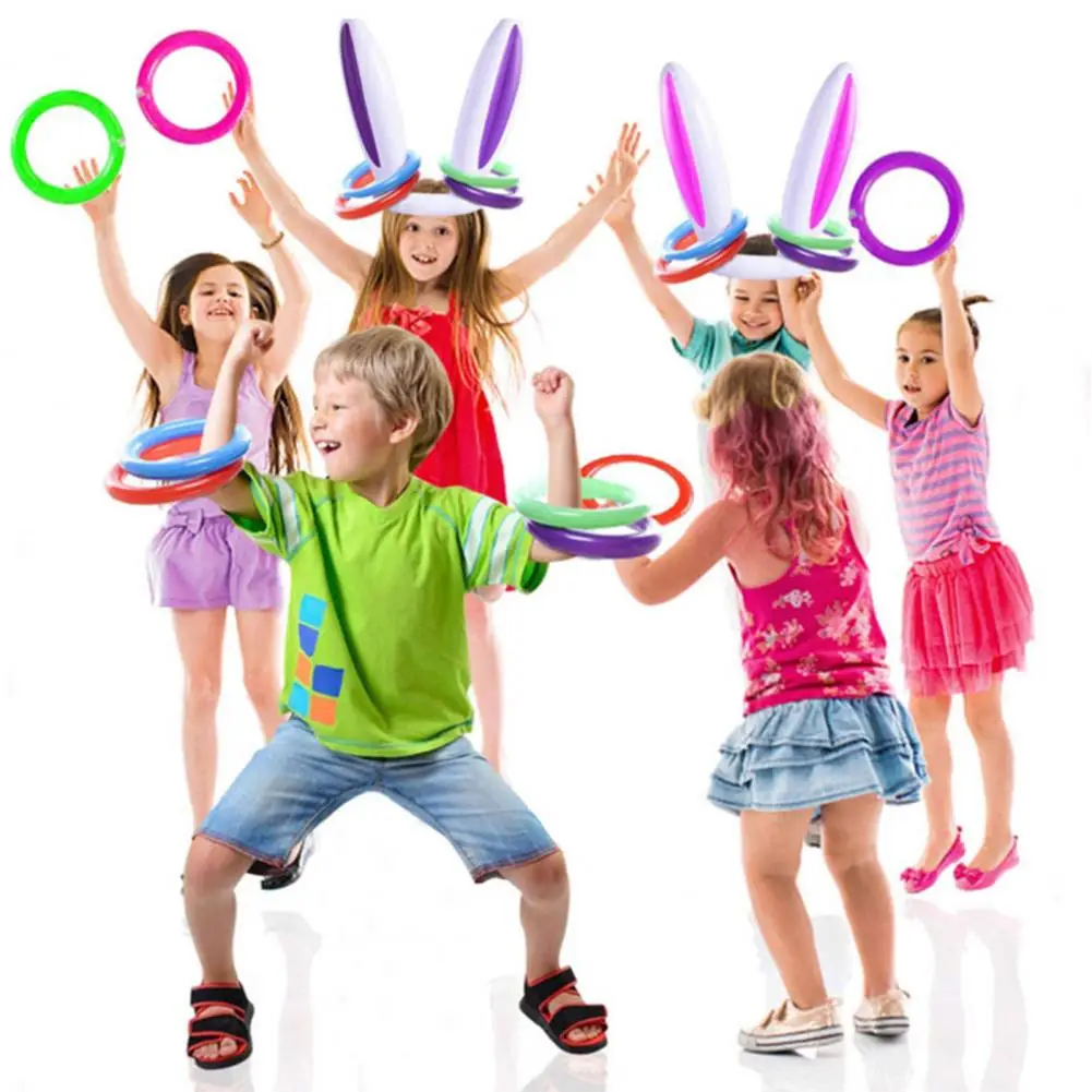 Easter Toy  Interesting Lovely Fun  Easter Rabbit Ear Toss Toy Birthday Gift - £11.17 GBP+