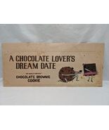 Potbelly Sandwich Works Chocolate Brownie Cookie Promotion Countertop Sign - $62.43 CAD