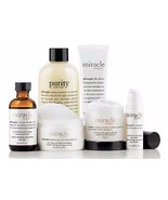Philosophy MIRACLE WORKER NECK CREAM -PURITY-RETINOID PADS- SOLUTION &amp; M... - £110.12 GBP