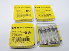(Lot of 20) Eaton Bussmann MDL-2-R Fuses, Cartridge, MDL Series - $35.49