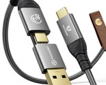 Usb 4 Cable Compatible With Thunderbolt 4 Cable [1.6Ft], 40Gbps Data/ 8K... - £28.34 GBP