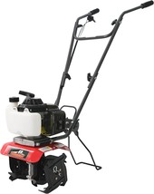 With Four Steel Tines That Can Be Adjusted, This 40Cc Gas-Powered Tiller... - $285.96