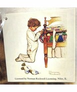 Norman Rockwell Boys Town Fleece Blanket Throw Child Praying Lay Me Down... - $439.01 MXN