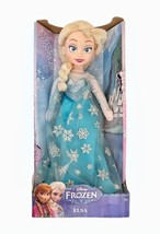 BRAND NEW 2013 Disney Princess Frozen ELSA 14 &quot; Plush Doll In Sparkling Outfit - £31.37 GBP