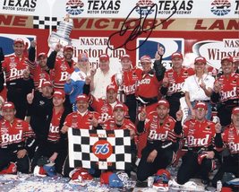 Autographed 2000 Dale Earnhardt Jr. #8 Budweiser Racing Texas Race Win (Victory - £71.07 GBP