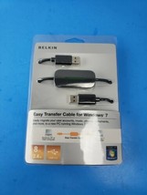 Belkin 8FT. Usb 2.0 Easy Transfer Cable for Windows 7 NEW In Box - £17.08 GBP