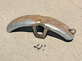 Very Rare Front Fender with OEM Reflector 1969 69 Honda CL350 K1 CL 350 - £96.90 GBP