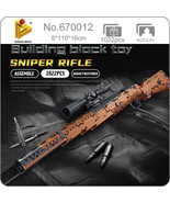 1:1 98K Sniper Rifle Model Building Blocks Set Bricks  Toys Collection 1022Pcs - £50.83 GBP