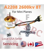 A2208 1100kv 1400kv 1800kv 2600kv Outrunner Brushless Motor Airplane dro... - €5,11 EUR+