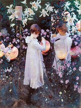 Decoration Poster.Carnation, Lily, Rose by Sargent art painting.Wall decor.11330 - £13.51 GBP+