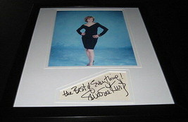 Swoosie Kurtz Signed Framed 11x14 Photo Display Mike &amp; Molly Pushing Daisies - £51.27 GBP