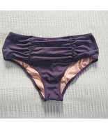 Victoria&#39;s Secret Purple Bikini Bottoms SWIM High Waist Size S - $9.50