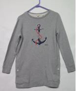 Barbour Women&#39;s Sidmouth Overlayer Jumper Pocket Sweatshirt Anchor Gray ... - £18.64 GBP