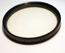 Tiffen 67mm filter made in USA Haze-1 UV protection - £14.80 GBP