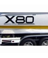 OEM MasterCraft X80 Boat Hull Graphic Vinyl Decals New 2PC Set Universal... - $217.79