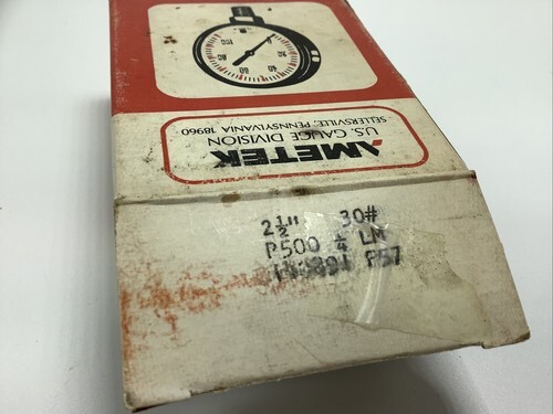 NEW US Gauge Ametek 0-30 PSI Pressure Gauge 2.75 in Dial USA  box NOS Item image 10