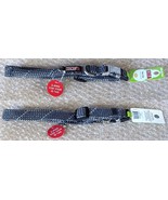 KONG Reflective Rope Medium Grey Dog Collar Neck Size 15-20&quot; - £7.55 GBP