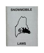 Maine 1994 Snowmobile Laws And Regulations Vintage 1st Printing Booklet E72 - $27.22 CAD