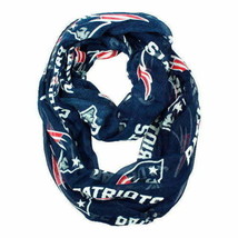 New England Patriots Infinity Navy Scarf New &amp; Officially Licensed - £13.10 GBP
