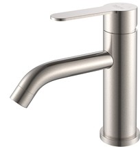 Amazing Force Bathroom Faucet Brushed Nickel Bathroom Sink Faucet Single... - £29.02 GBP