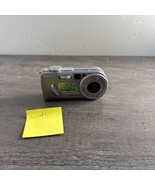 Sony Digital Camera Cybershot DSC-P10 5.0MP Silver Tested WORKS NO BATTERY - $29.87