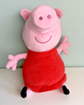 2022 Peppa Pig 12&quot; Plush Doll Hasbro ABD Ltd Entertainment UK Cute Soft ... - $263.41 MXN