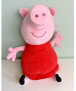 2022 Peppa Pig 12&quot; Plush Doll Hasbro ABD Ltd Entertainment UK Cute Soft ... - $19.48 CAD