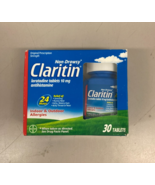 Claritin Non-Drowsey Indor/Outdoor Allergy Relief 30 Tabs 04/25 - $9.95