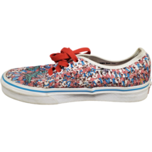VANS Authentic Wheres Waldo Land of Waldos Multi Canvas Low Top Shoes Womens 5 - £18.34 GBP
