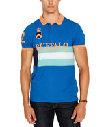 Buffalo David Bitton Men&#39;s Katube Buffalo Polo Shirt in True Blue-Size S... - €28,22 EUR