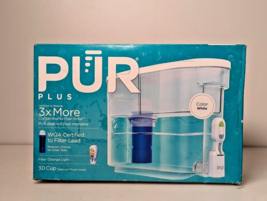 Pur Plus Large 30 Cup Dispenser Water Filtration System 1 Filter - £29.49 GBP
