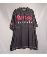 Coogi Polo Shirt Mens 4XL Black Short Sleeve Pullover HipHop Streetwear ... - $481.77 MXN