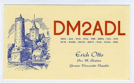 DM2ADL QSL Card German Democratic Republic  1957 - £8.42 GBP