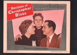 Decision of Christopher Blake Lobby Card #2-1948-Alexis Smith - $42.68