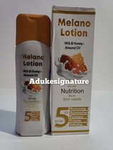 melano milk,honey &amp; almond oil 5 in 1 all skin needs lotion.300ml - $34.99
