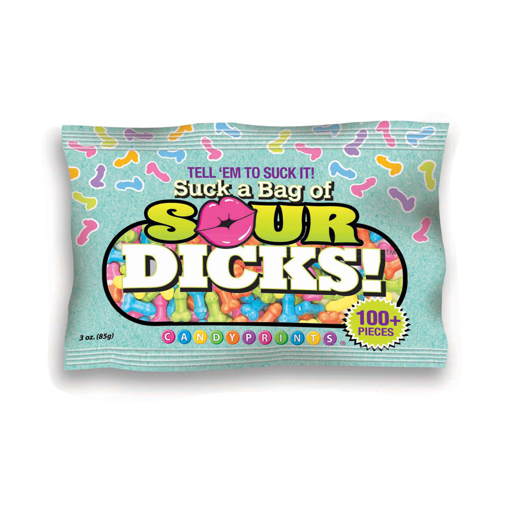 Suck A Bag Of Sour Dicks 3 oz. Bag - $5.63