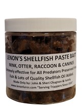 Lenon&#39;s Shellfish Paste Bait for Mink, Otter, Raccoon and Canine Trapping - £7.99 GBP+