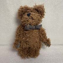 The Boyds Collection Brown Teddy Bear Archive Series Bow Tie 6.5&quot; Tall 1990-1999 - £9.53 GBP