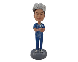 Custom Bobblehead Medical Staff With Styled Hair And Uniform - Careers &amp; Profess - £71.14 GBP