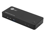 SIIG 2-Port USB-C KVM Docking Station with PD 65W, for 2 Monitors 2 Comp... - £232.10 GBP
