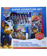 PAW PATROL Super ADVENTURE SET Imagine Ink Coloring Book Kids NEW In Dam... - £11.86 GBP