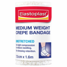 Elastoplast Medium Weight Crepe Bandage (7.5cm x 1.6m) - £56.20 GBP