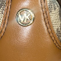 Michael Kors Monae Lace Up Sneakers, Brown, Tan &amp; Orange Size 6.5 M - £23.91 GBP