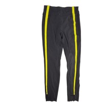 Zyia Women&#39;s Athletic Leggings Black with Yellow Stripe Size S - $276.80 MXN
