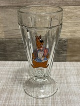 SCOOBY DOO Milkshake Soda Fountain Sundae Ice Cream Glass ~ Vintage 1997! - £19.52 GBP