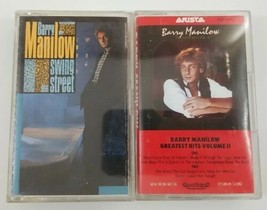 Barry Manilow Swing Steet - Greatest Hits Volume II Cassette Tape Bundle  - £7.44 GBP