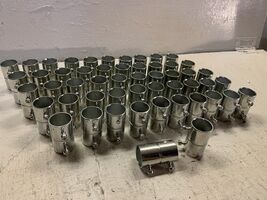 Pack of 52 Cooper Crouse 1” Trade EMT Conduit Couplings Steel, Noninsulated - $77.16