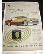Vintage Oldsmobile Color Advertisement - 1956 Oldsmobile Super 88 Holida... - $245.46 MXN