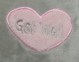 GANZ Brand H13402 Grey Pink Color Get Well Ellie Elephant With Tissue image 6